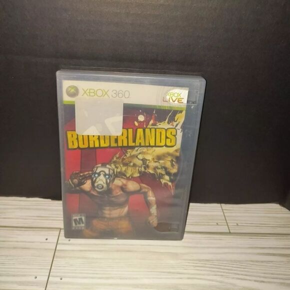 Borderlands Video Game (Microsoft Xbox 360, 2009) With Manual / No Case 2K Games - Picture 1 of 5